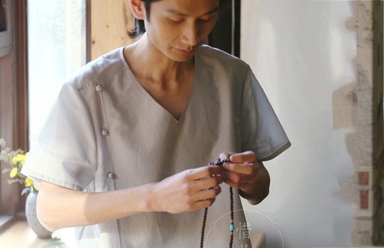 惜物茶服男装-茶服男款-男茶服-茶服 男士